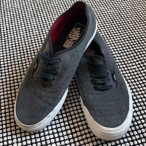 Men’s gray Vans